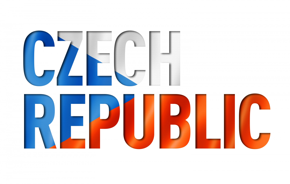 תרגום מסמכים לצ'כית בתמונה באותיות בצבע י דגל צ'כיה 